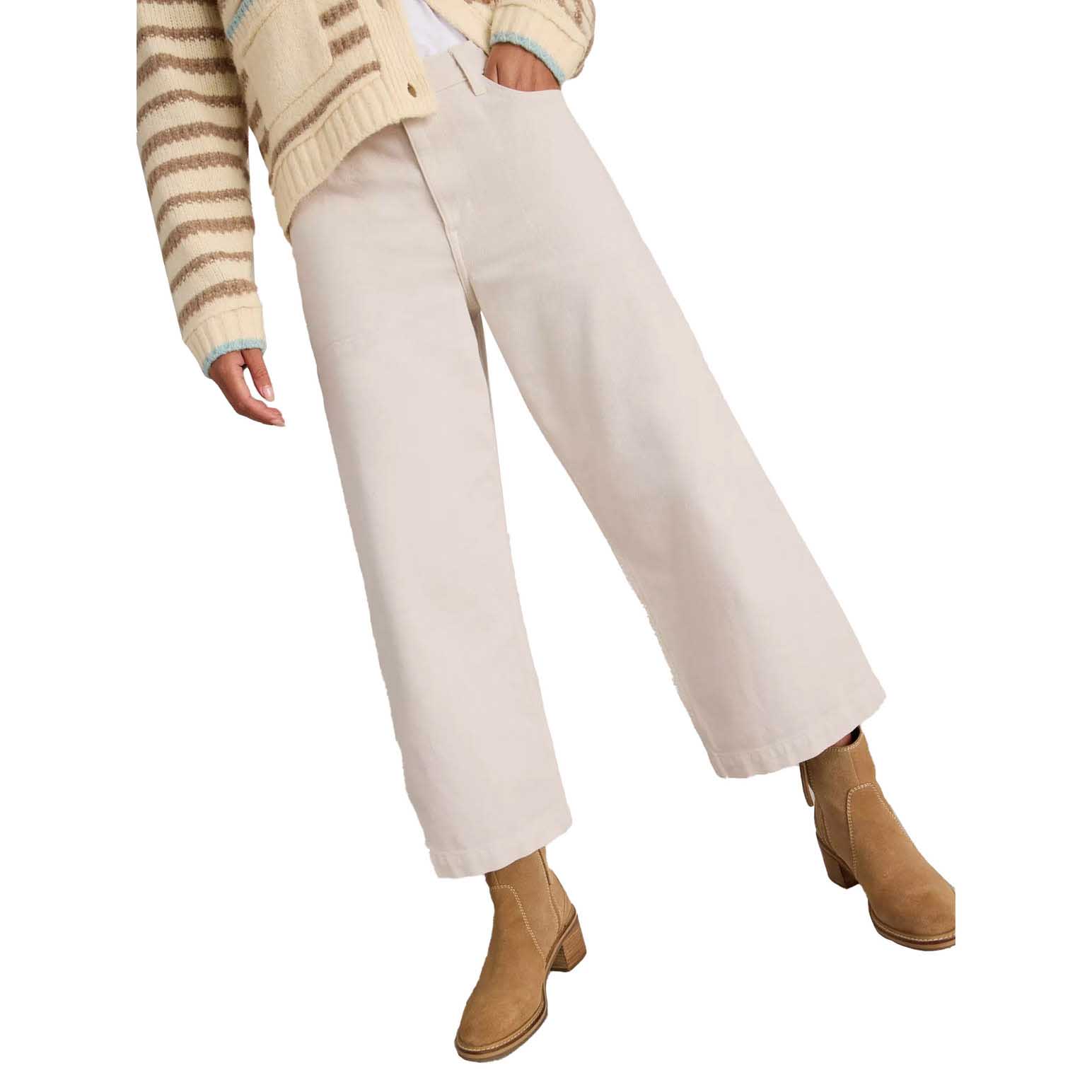 White Stuff Tia Wide Leg Crop Jean